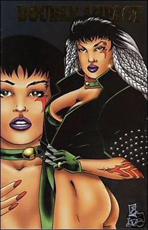 Double Impact (1995) issue 7-B Gold Foil Cover