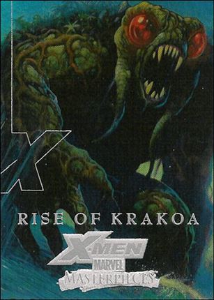2008 Marvel Masterpieces: Series 3 (X-Men Subset) card XM6 Rise of Krakoa