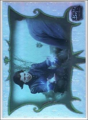 Buffy the Vampire Slayer: Connections (Parallel Foil Base Set) card BC-45 Xander + Willow: Evil Connection