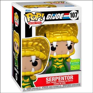 POP! Retro Toys figure 107 Serpentor (Summer Convention Exclusive)