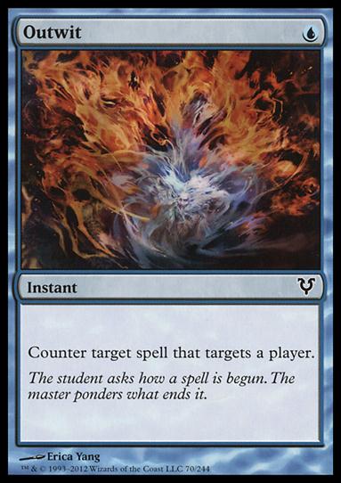 Magic the Gathering: Avacyn Restored (Base Set) card 70 Outwit