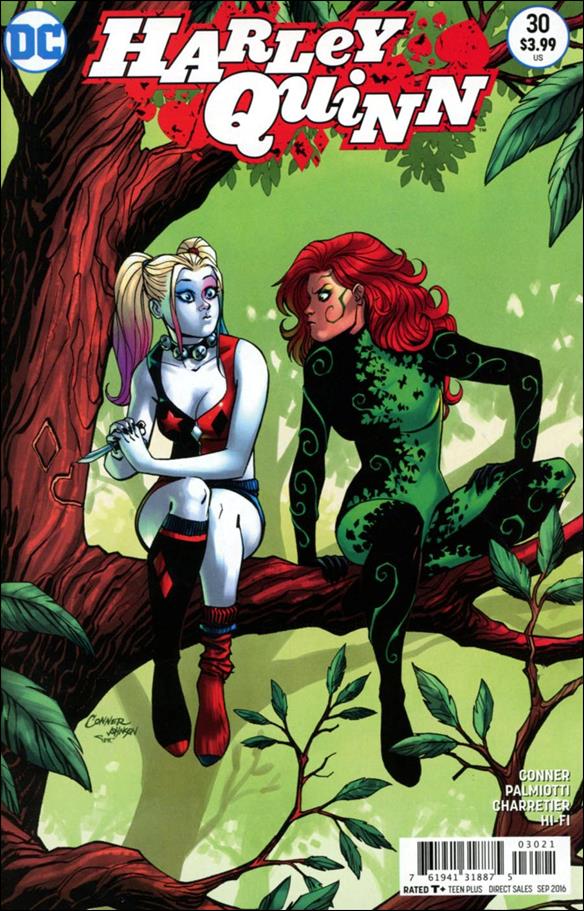 Harley Quinn (2014) issue 30-B Amanda Conner & Dave Johnson 1:25 Cover