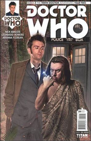 Doctor Who: The Tenth Doctor Year Two issue 4-B Will Brooks Subscription Photo Cover