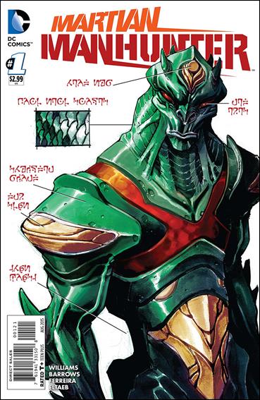 Martian Manhunter (2015)  issue 1-B Eric Canete 1:25 Cover