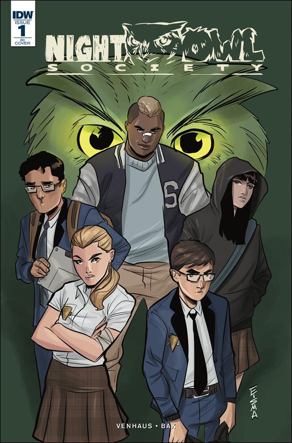 Night Owl Society issue 1-C Joe Eisma 1:10 Cover