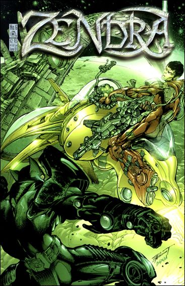 Zendra issue 6 Richard Bennett Cover