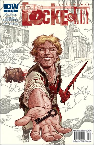 Locke & Key: Clockworks issue 1-B 1:25 Spot Color Cover