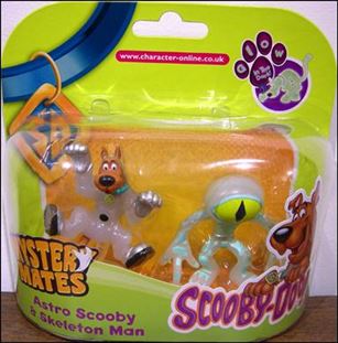 Scooby-Doo: Mystery Mates figure 7 Astro Scooby and Skeleton Man