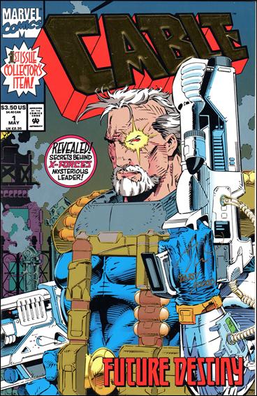 Cable (1993) issue 1-B DF Foil Cover (Signed by Art Thibert)  1/10,000