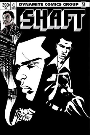 Shaft issue 1-J Michael Avon Oeming 1:30 Black & White Cover