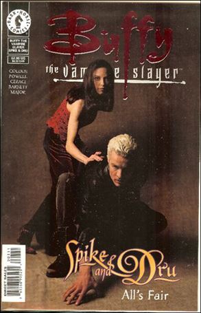 Buffy the Vampire Slayer: Spike and Dru issue 3-D Red Foil Photo Cover