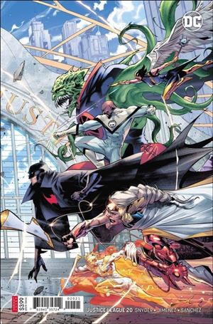 Justice League (2018) issue 20-C Right Side Cover