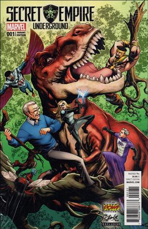 Secret Empire: Underground issue 1-C Polybagged Stan Lee Box Cover
