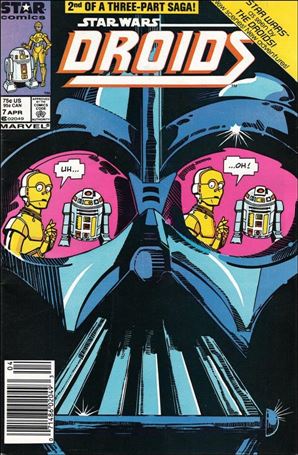 Droids issue 7-B Newsstand Cover