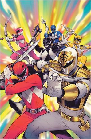 Mighty Morphin issue 11-D Elizabeth Torque 1:10 Virgin Cover