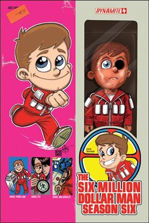 Six Million Dollar Man: Season Six issue 4-B Ken Haeser Cover