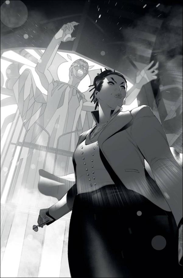 Doctor Who Origins issue 1-E Simone Di Meo Black & White Virgin Cover
