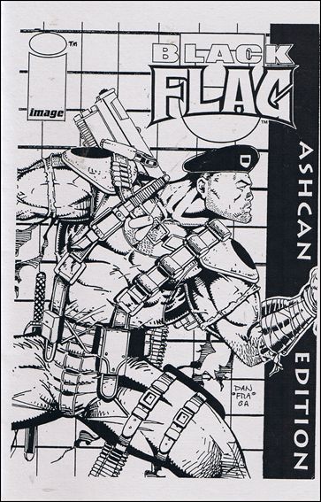 Black Flag, Preview Edition issue Ashcan Ashcan edition - Grey and black cover