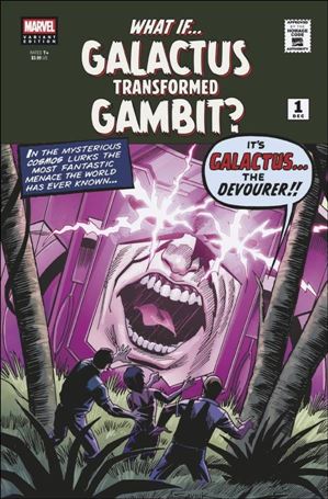 What If...? Galactus Transformed Gambit? issue 1-B Alex Saviuk Sci-Fi Homage Cover