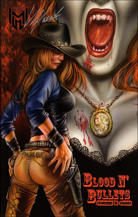 Blood N'Bullets issue 1 Monte Moore "Bloody Hell" Cover