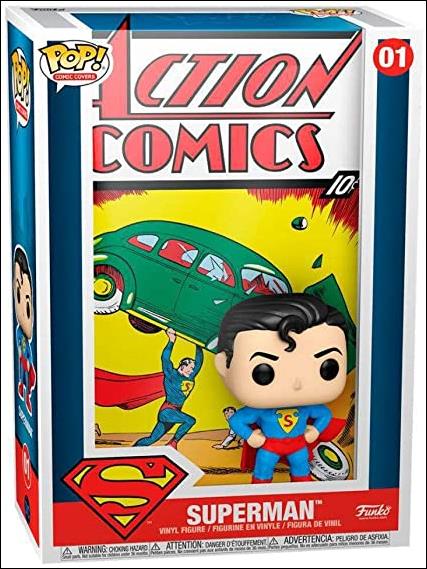 Pop! Comic Covers (DC) figure 1 Superman (Action Comics #1, June 1938)