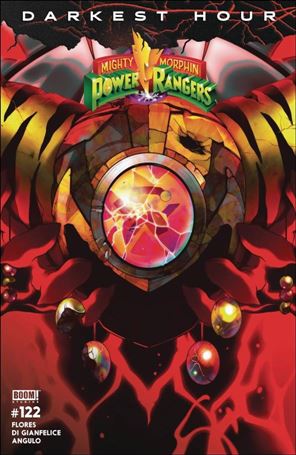 Mighty Morphin Power Rangers issue 122-D Goñi Montes Helmet Cover