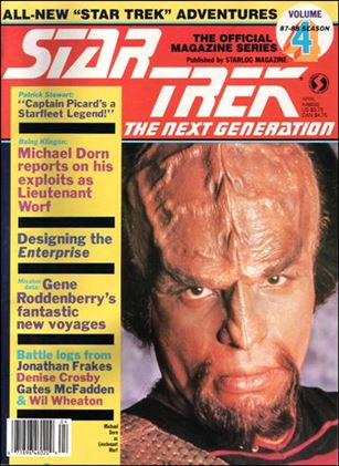 Official Star Trek: The Next Generation Magazine issue 4