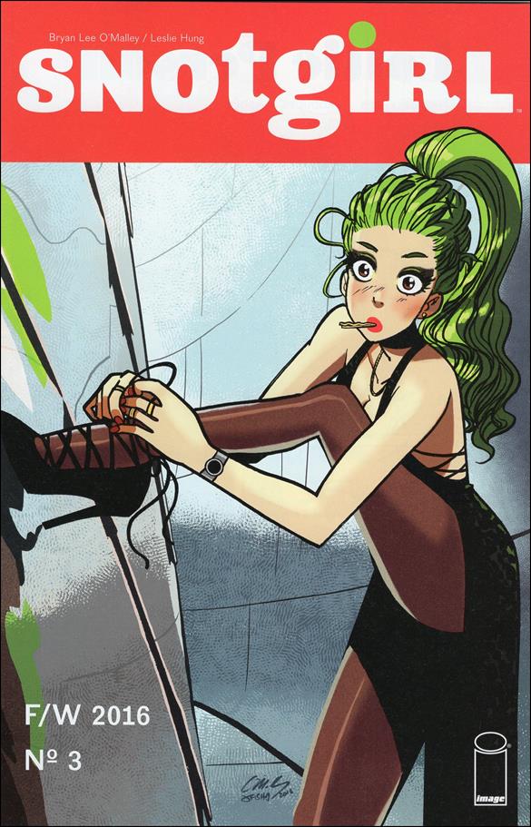 Snotgirl issue 3-B Bryan Lee O'Malley Cover