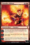 Magic The Gathering: Zendikar (Base Set) card 120 Chandra Ablaze