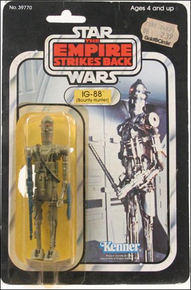 Star Wars 3 3/4" Basic Action Figures (Vintage) figure 26 IG-88 (Bounty Hunter) (ESB)