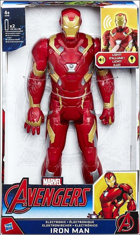 Marvel Titan Hero Series figure 13 Electronic Iron Man (Avengers)