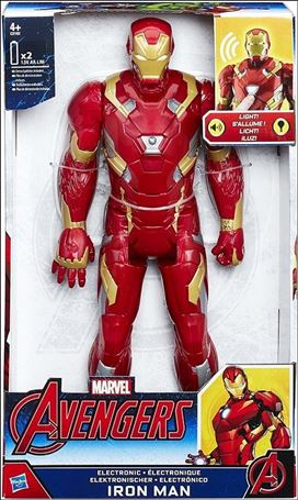 Marvel Titan Hero Series figure 13 Electronic Iron Man (Avengers)