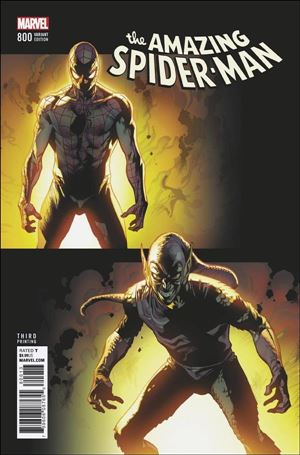 Amazing Spider-Man (1963) issue 800-U Stuart Immonen Cover (3rd Printing)