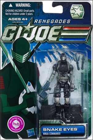 G.I. Joe: 30th Anniversary  figure 10 Renegades Snake Eyes (Ninja Commando)