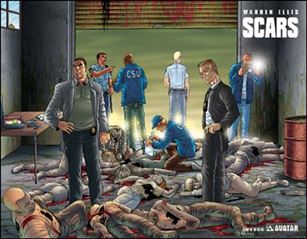 Scars issue 1-B Wraparound Cover