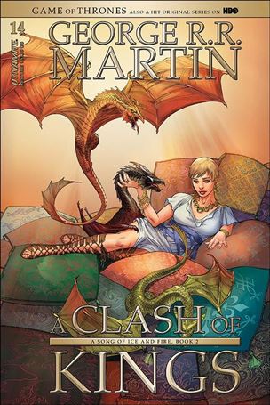 George R. R. Martin's a Clash of Kings (2017) issue 14 Mike Miller Cover