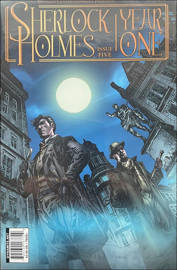 Sherlock Holmes: Year One issue 5-C Daniel Indro 1:10 Cover
