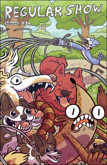 Regular Show issue 34 Mad Rupert Cover
