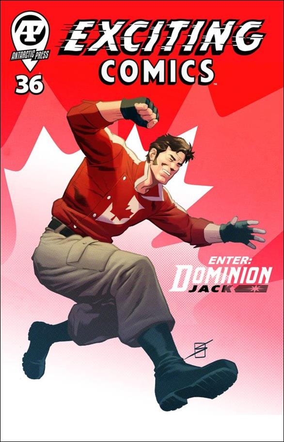 Exciting Comics (2019) issue 36 Ron Salas Cover