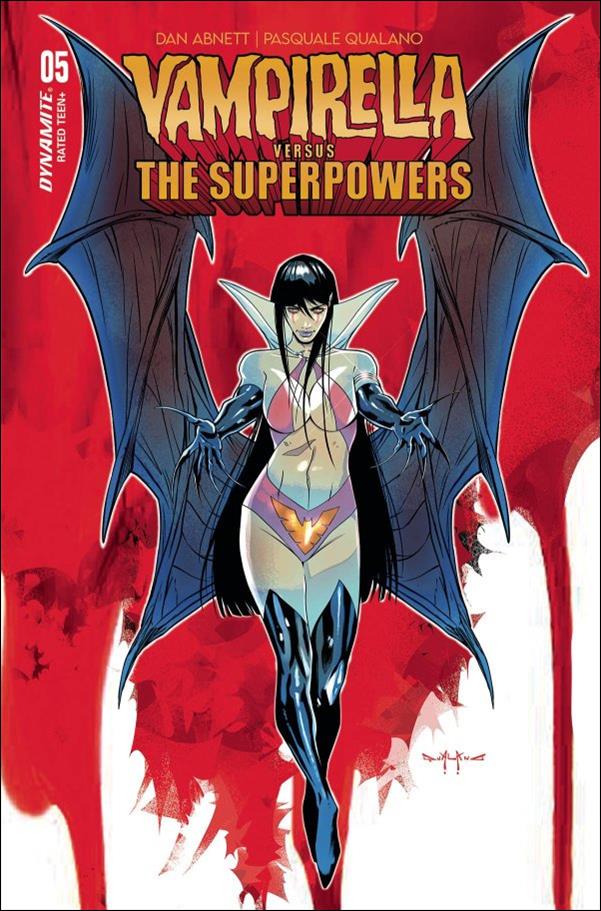 Vampirella vs. the Superpowers issue 5-E Pasquale Qualano Cover