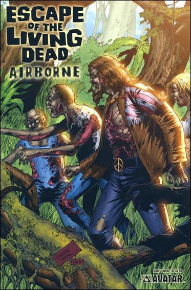 Escape of the Living Dead: Airborne issue 1-B Wraparound Cover