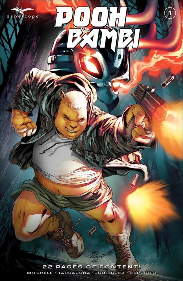Pooh vs. Bambi issue 1 Igor Vitorino Cover
