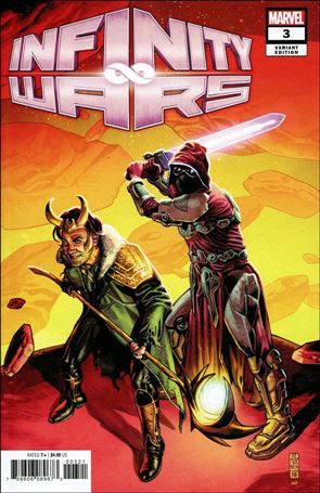 Infinity Wars issue 3-E J.G. Jones Cover