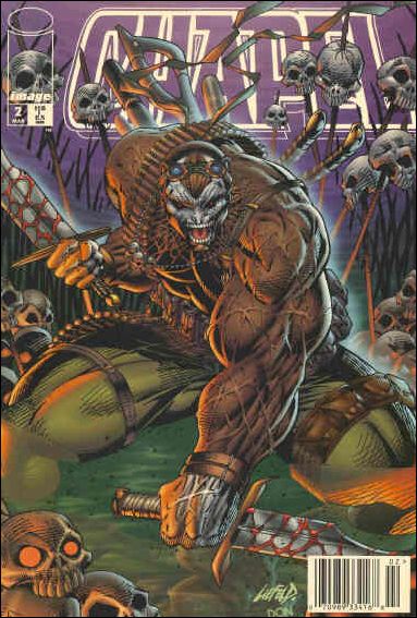 Chapel (1995/02) issue 2-C Rob Liefeld Cover Newsstand Edition