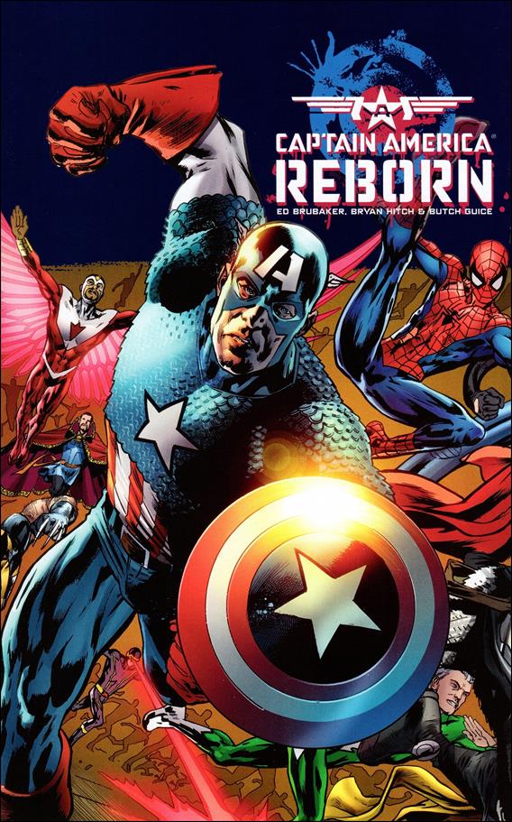 Captain America: Reborn issue 6 Bryan Hitch Gatefold Wraparound Cover