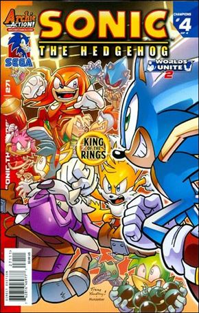 Sonic the Hedgehog (1993) issue 271 Tracy Yardley Cover