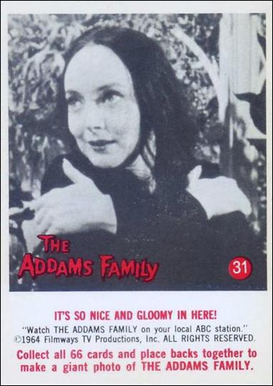 Addams Family (Base Set) card 31 It's So Nice and Gloomy In Here!