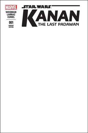 Kanan - The Last Padawan issue 1-E Blank/Sketch Cover
