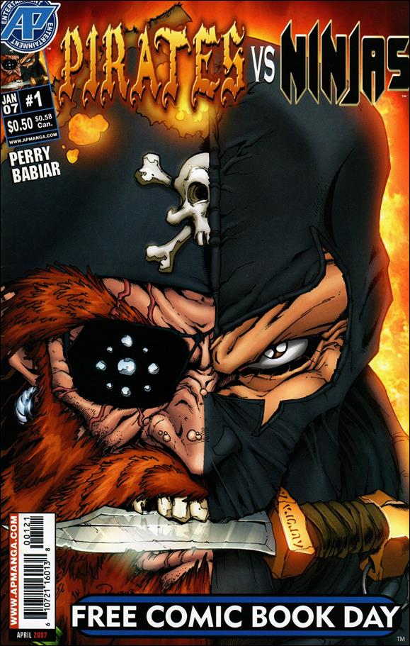 Pirates vs Ninjas issue 1-B Free Comic Book Day Edition