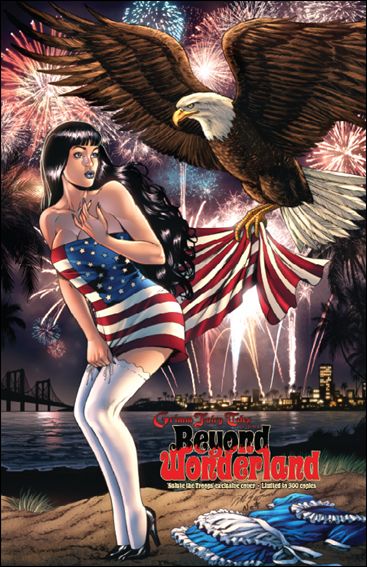 Beyond Wonderland issue 1-D Al Rio "Support the Troops" Cover 1/500
